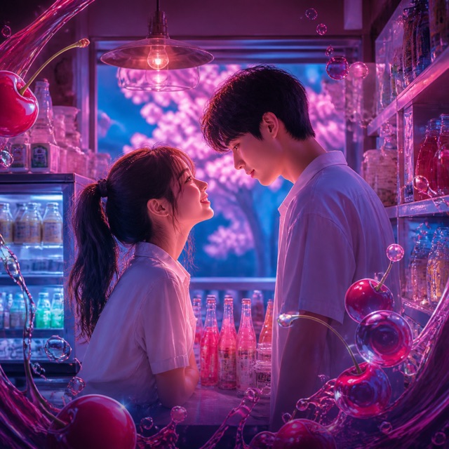 ปกเพลง 樱桃汽水的笑